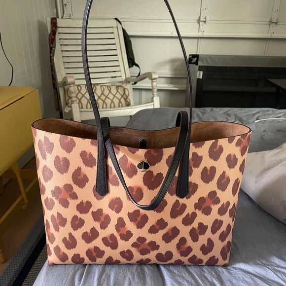 Brand new Kate Spade cheetah bag and clutch - Picture 1 of 11